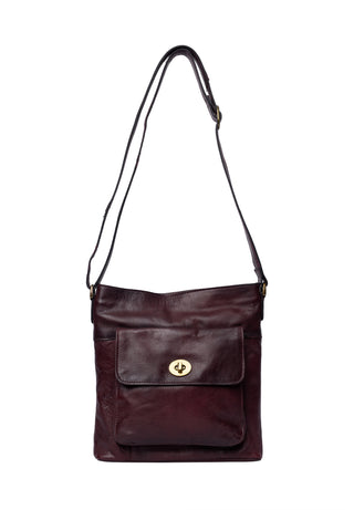 KAY URBAN skindtaske i Dark Cherry