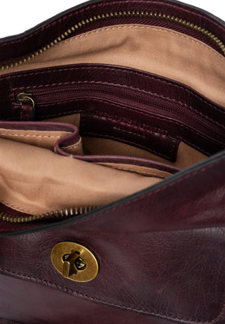 KAY URBAN skindtaske i Dark Cherry