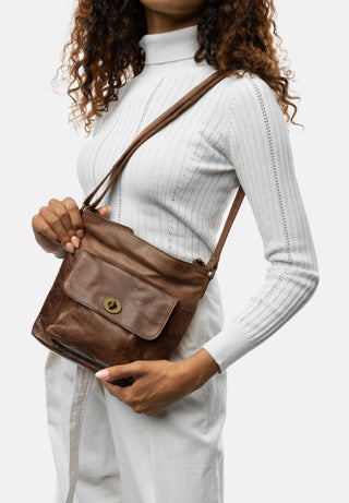 KAY URBAN skindtaske i Woodsmoke