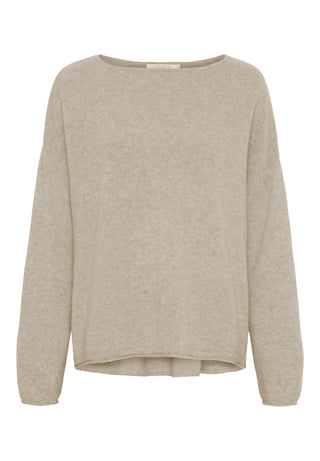 MIRA Pullover Beige Melange