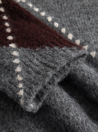 LAI KNIT sweater - Grey