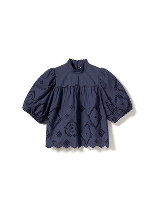 MARILYN Bluse - Dusty Blue