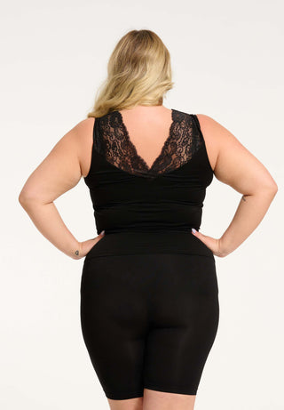 Shapewear top i Sort