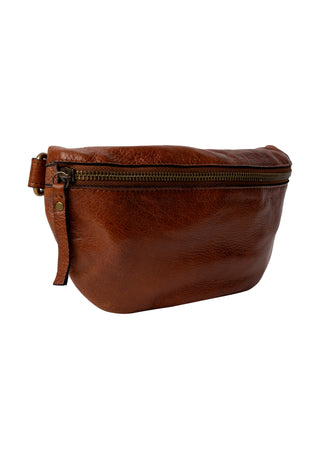 Gisela Urban Crossbody - Walnut / Brass