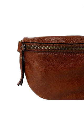 Gisela Urban Crossbody - Walnut / Brass