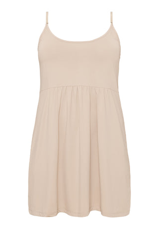 Let kort underkjole i Nude