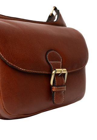 MILLI SMALL crossbody taske i Cognac