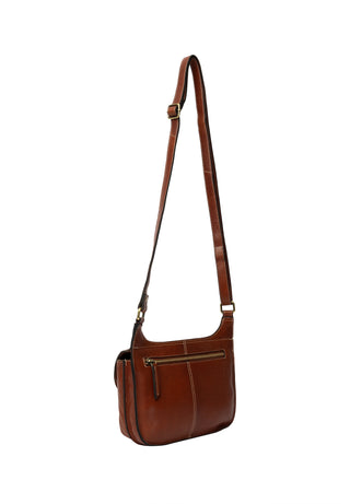 MILLI SMALL crossbody taske i Cognac