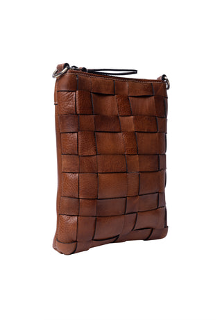 NOOR SMALL crossbody taske i Walnut