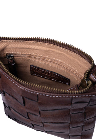 NOOR SMALL crossbody taske i Woodsmoke