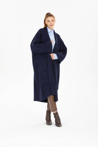 Lang cardigan - Navy