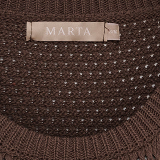 NAYLA Strik Top - Caffe