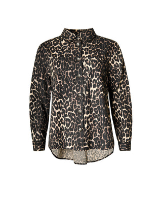 AMIRA jakke / skjorte i Brown combi