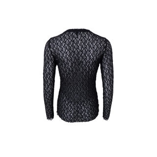 CECILY BLONDE MESH - Black
