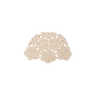 ROSEANNE CROCHET HAT - Creme