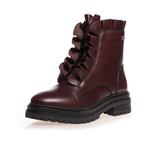 PRETTY læderstøvle i Bordeaux