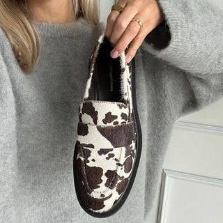 CELINA  loafer i ko-print