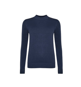 FRI KNIT turtleneck bluse Navy