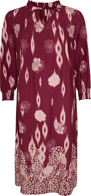 LAURA Dress - blommefarvet