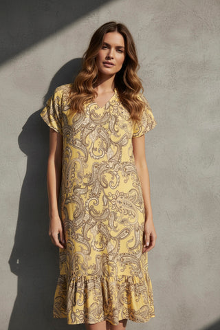 MAJA Kjole - Yellow