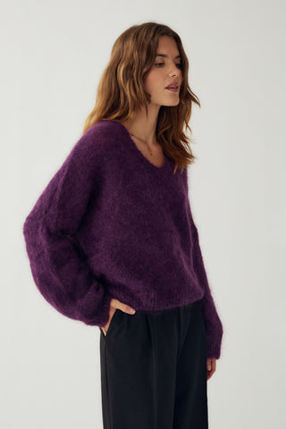 LAIA KNIT sweater - Winter Bloom