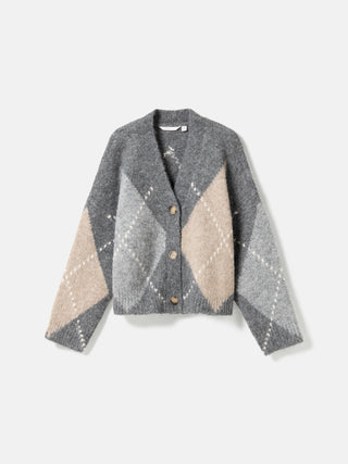 LAIANA KNIT cardigan - Grey Mix