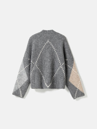 LAIANA KNIT cardigan - Grey Mix