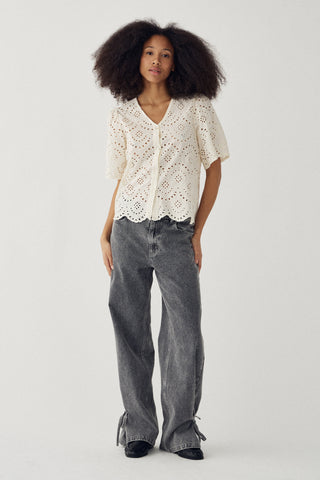 MIKA Bluse - Ivory