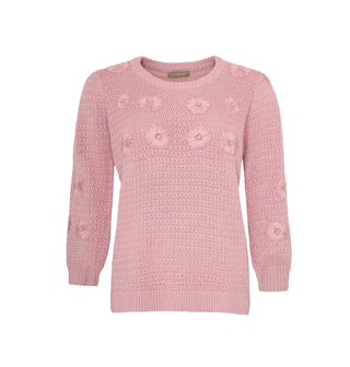 NORI strik med blomster