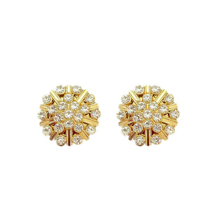 Button Cover MATILDA Gold
