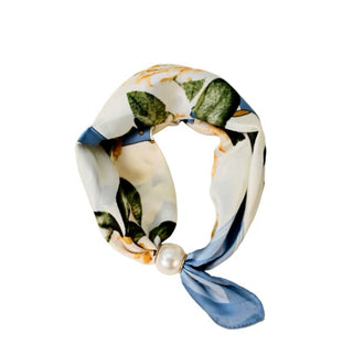 CLOE Tørlæde - Flower White/Green/Blue