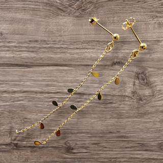 FRIIHOF+SIIG Enkel kæde med små blade