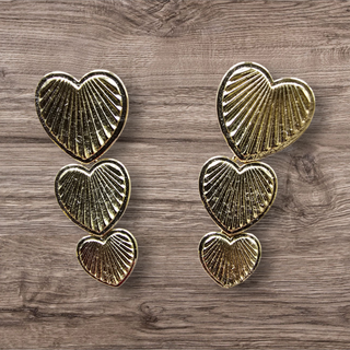 FRIIHOF+SIIG Hjerter med rillemønster