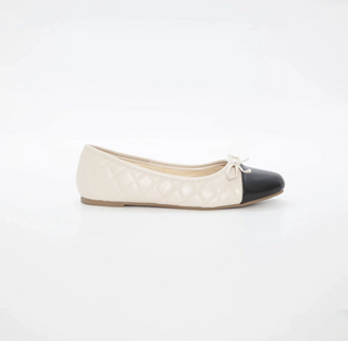 FOGGIA TRE ballerina - beige/sort