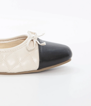 FOGGIA TRE ballerina - beige/sort