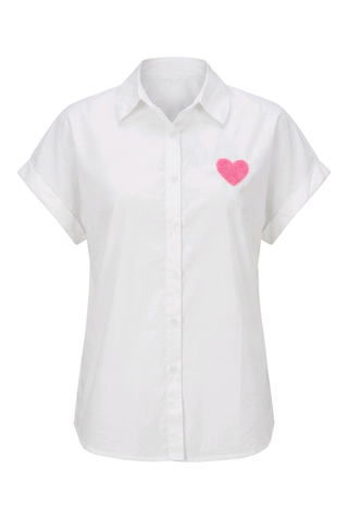 HEART Skjorte - White